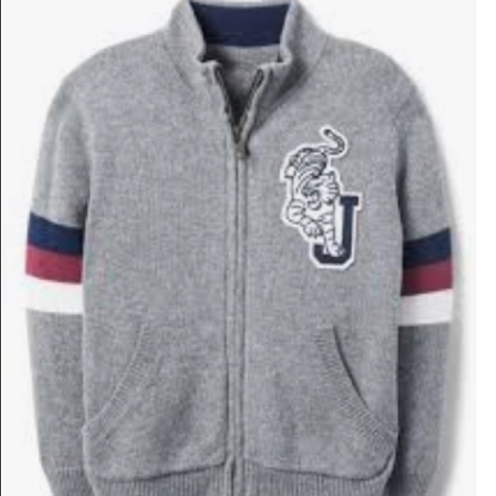 Janie & Jack Varsity Tiger Sweater